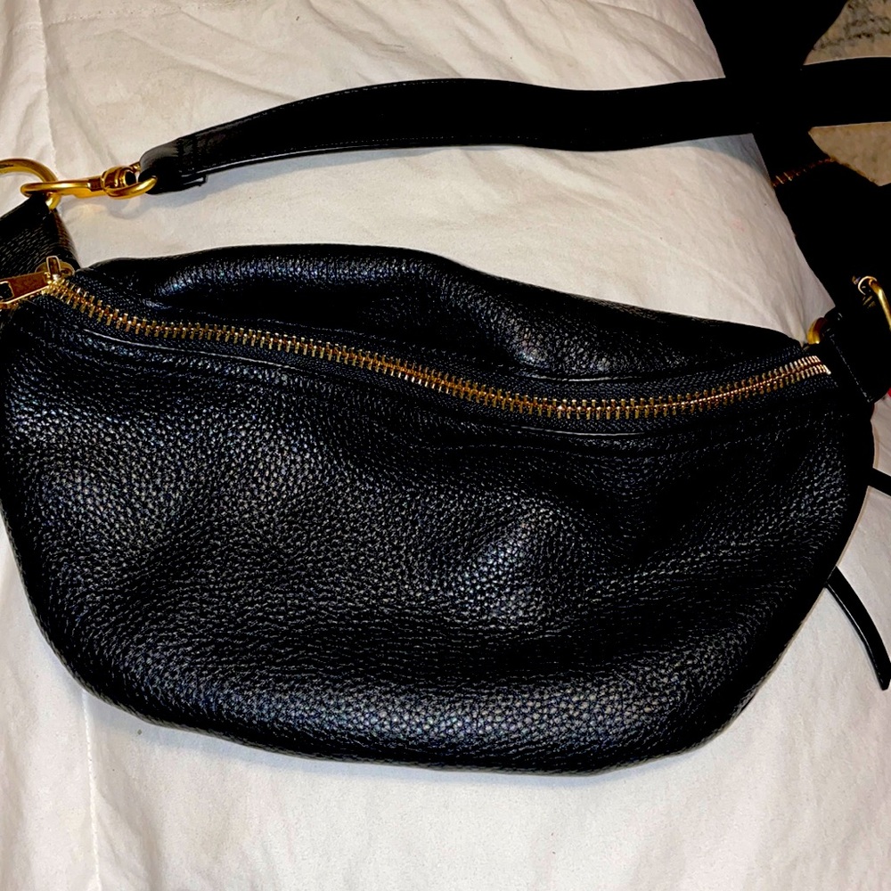 Rebecca Minkoff Fanny pack black leather